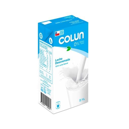 Leche Descremada Colun 1 Lt