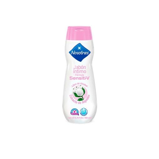 Jabón íntimo Nosotras Sensitiv-v 200 Ml