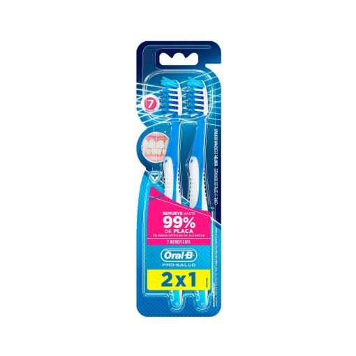 Cepillo Dental Suave Oral B Pro Health Crossaction 2 Unid