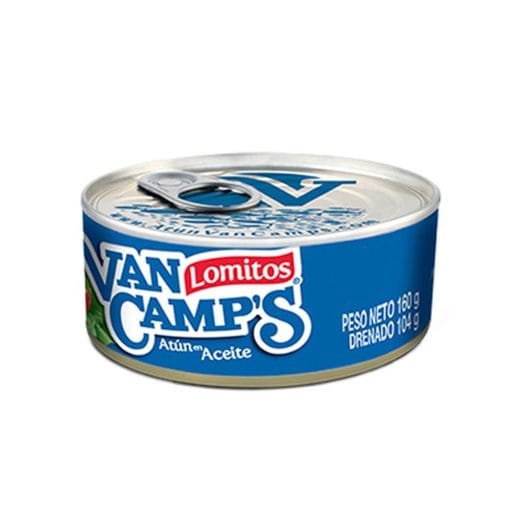 Atún Lomitos En Aceite Van Camp´s 142 Gr