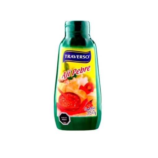 Aji Pebre Traverso Squeze 350 Grs