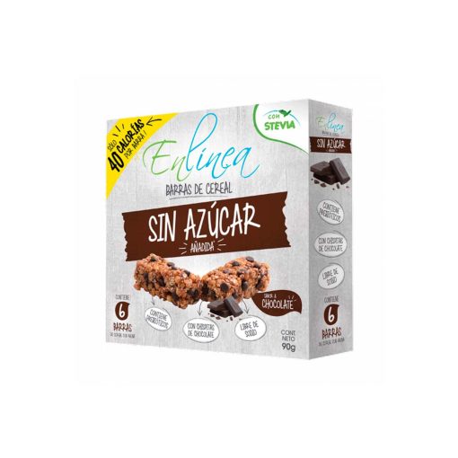 Barra Cereal En Linea Chocolate 15 Gr