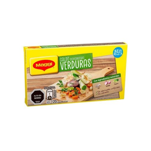 Caldo Maggi 12 Unidades X 10 Gr Sabor Verduras