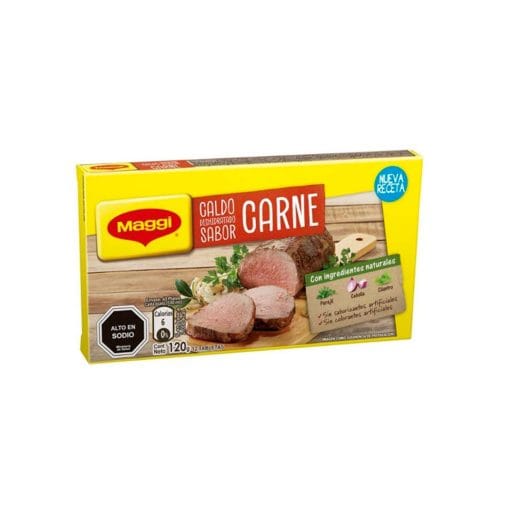 Caldos Maggi 12 Unidades X 10 Gr Sabor Carne