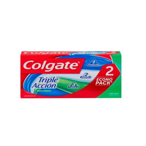 Cd Colgate Triple Accion 2x150 Ml