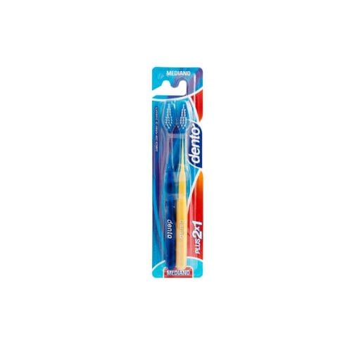 Cepillo Dental Dento Plus Med 2x1