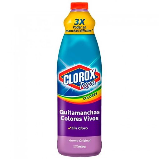 Cloro Ropa Poder Dual Clorox 960 Ml