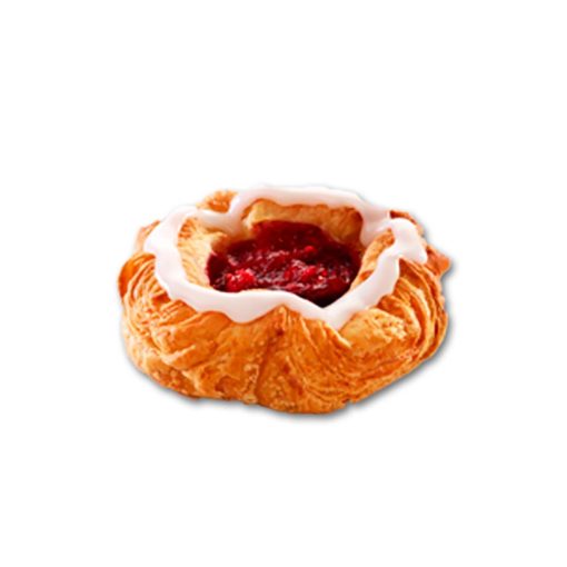 Corona De Frambuesa Pastelería Danesa 1 Und