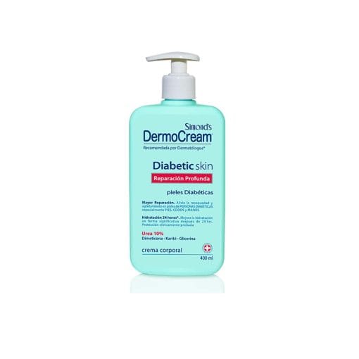 Crema Simonds Dermocream Diabetic Piel Extra Seca 400 Ml
