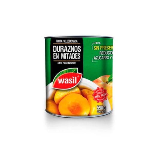 Duraznos En Mitades Wasil 590 Gr