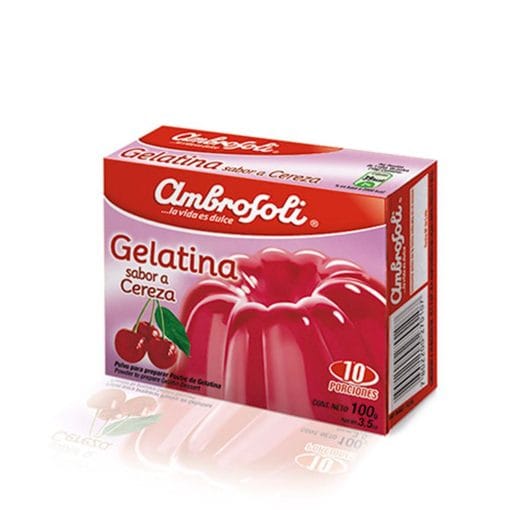 Gelatina De Cereza Ambrosoli 100 Gr
