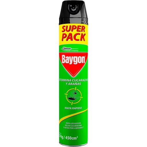 Insecticida En Aerosol Baygon Mata Arañas 450 Ml