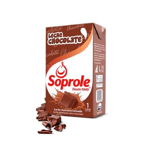 Leche Semidescremada Chocolate Soprole 1 Lt