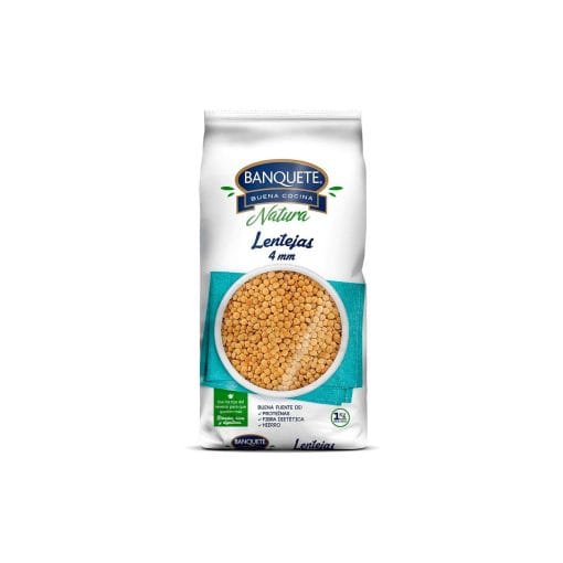 Lentejas 4mm Banquete 1 Kg