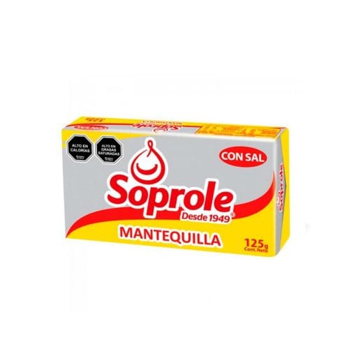 Mantequilla Con Sal Soprole 125 Gr