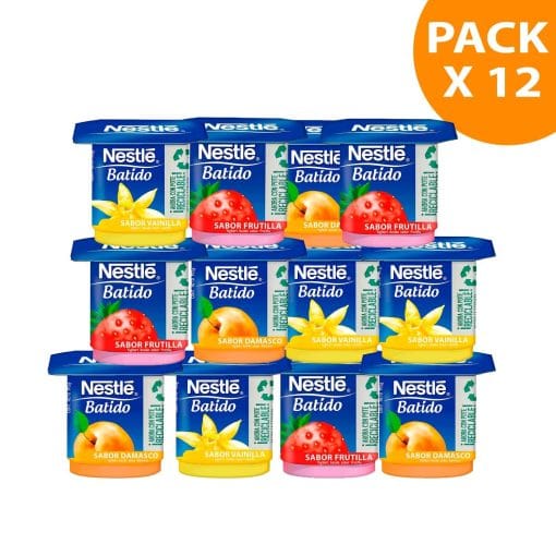 Pack Yoghurt Batido Nestlé 12 X 115grs.