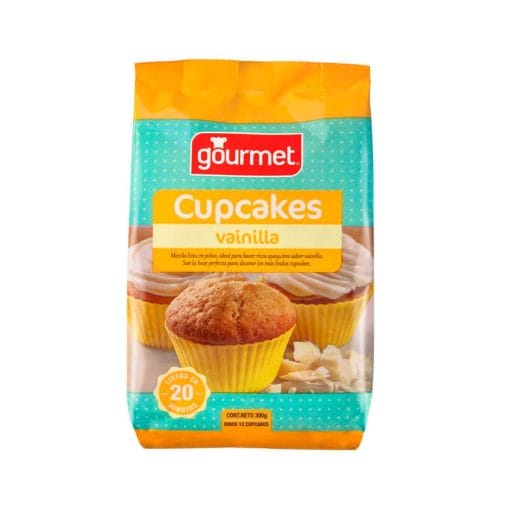 Premezcla Cupcakes Vainilla Gourmet 300 Gr