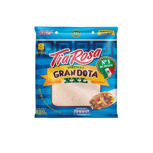 Tortilla Xxl Tía Rosa 8 Und 620 Gr
