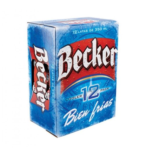 Cerveza Becker 4.5°, Pack De 354cc X 12 Unid. Lata.