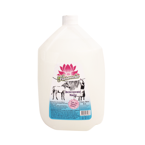 Detergente Líquido Con Gel Activo Florencia  5 Lt