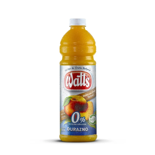 Néctar Watts Light Durazno 1.5 Lt