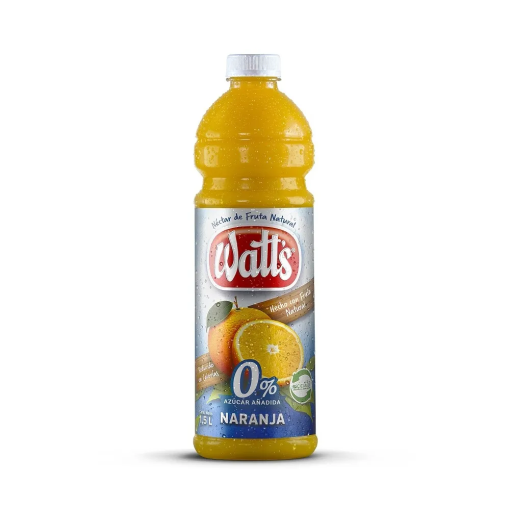 Néctar Watts Light Naranja 1.5 Lt