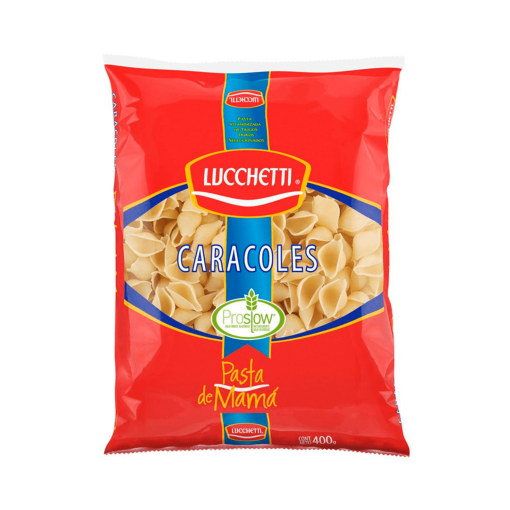 Fideos Lucchetti Caracoles  400 Gr