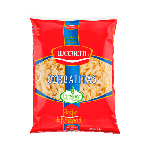 Fideos Lucchetti Corbatitas 400 Gr
