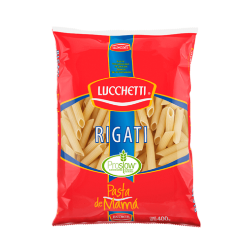 Fideos Lucchetti Rigati  400 Gr