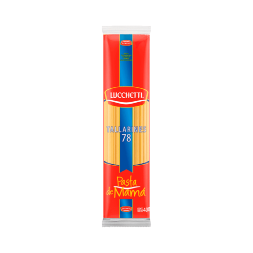 Fideos Lucchetti Tallarín N°78,  400 Gr