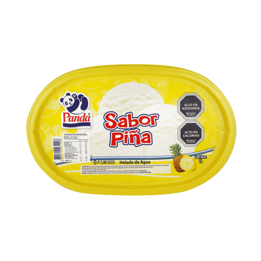 Helado De Piña Panda 1 Lt
