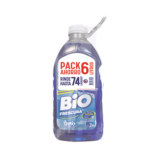 Pack Detergente Liquído Campos De Hielo  Biofrescura 3 Lt X 2 Und