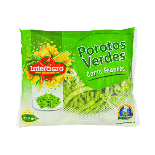 Porotos Verdes Corte Francés Interagro 350 Gr