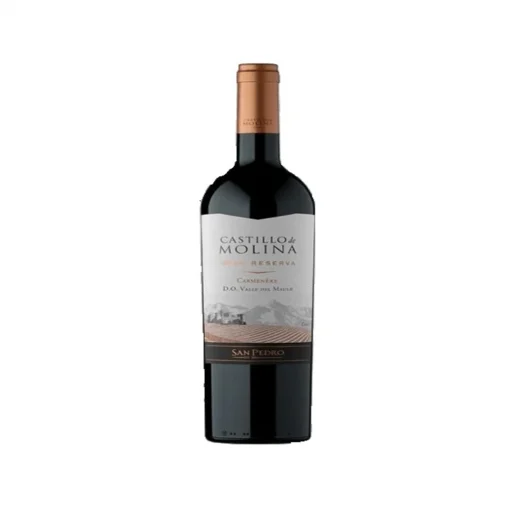 Vino Castillo De Molina Tinto Gran Reserva Carmenère 13.5°, 750ml