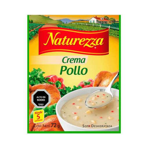 Crema De Pollo Naturezza 60 Gr