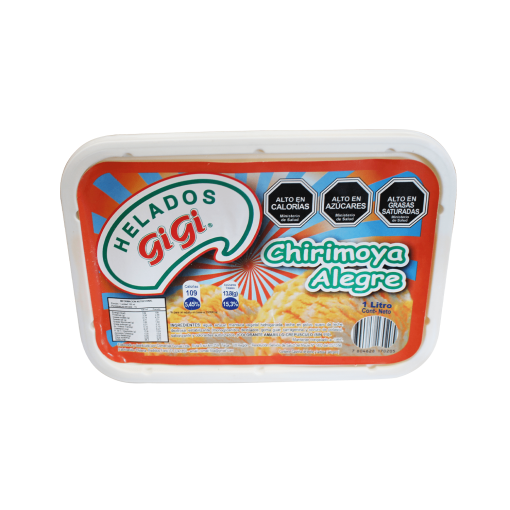 Helado De Chirimoya Alegre Gigi 1 L