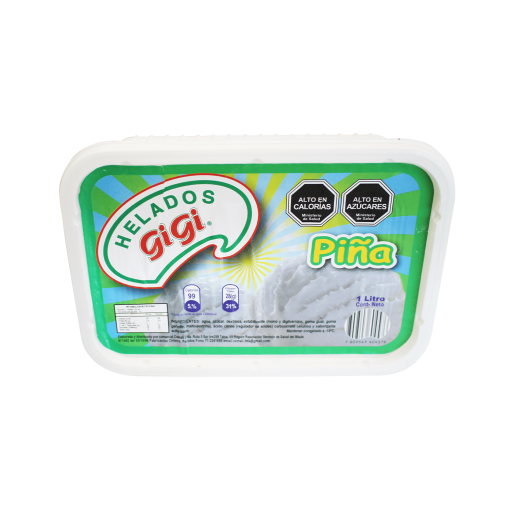 Helado De Piña Gigi 1 L