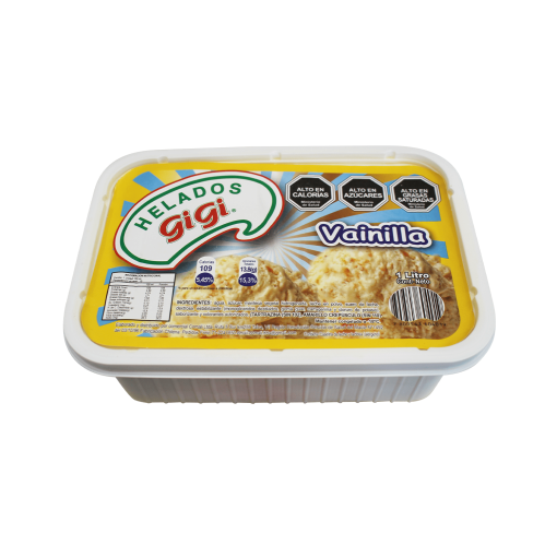 Helado De Vainilla Gigi 1 L