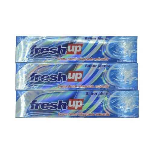 Pack Crema Dental Menta Fresh Up 90 Gr 3 Und