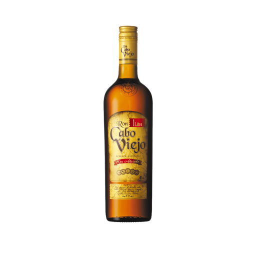 Ron Cabo Viejo Reserva Especial Añejado 40°, 1 Lts.