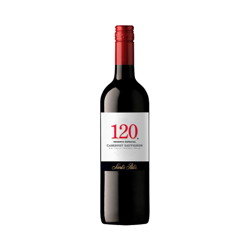 Vino 120 Reserva Especial Cabernet Sauvignon 13°, 750cc.