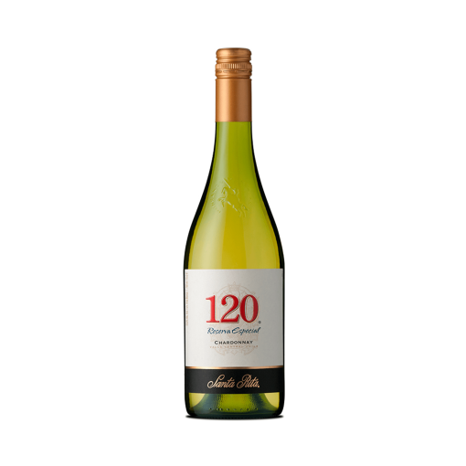 Vino 120 Reserva Especial Chardonay 13.5°, 750cc.