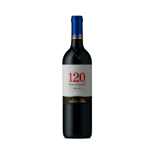 Vino 120 Reserva Especial Merlot 13°, 750cc.