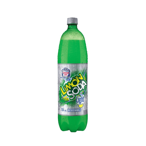 Bebida Canada Dry Limón Soda Light Desechable, 1.5lts.