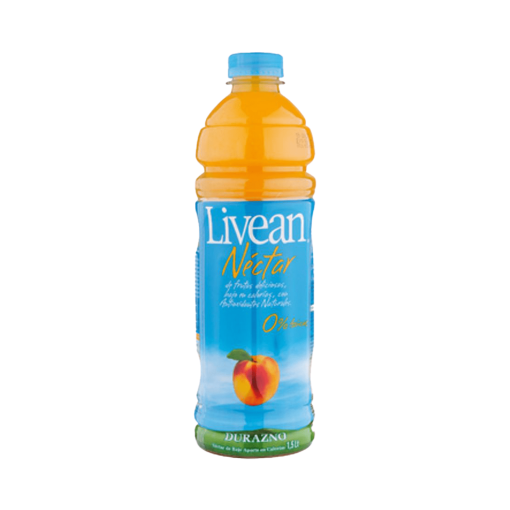 Néctar De Durazno 0% Azúcar Livean 1.5lts.