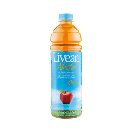 Néctar De Manzana 0% Azúcar Livean 1.5lts.