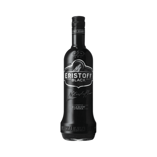 Vodka Eristoff Black 18°, 700cc.