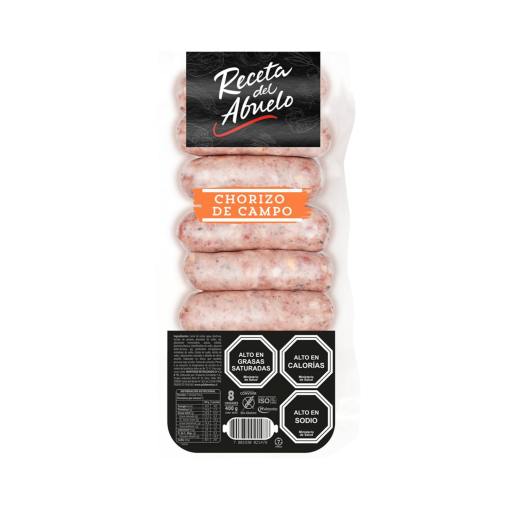Chorizo De Campo Receta Del Abuelo 400 Gr