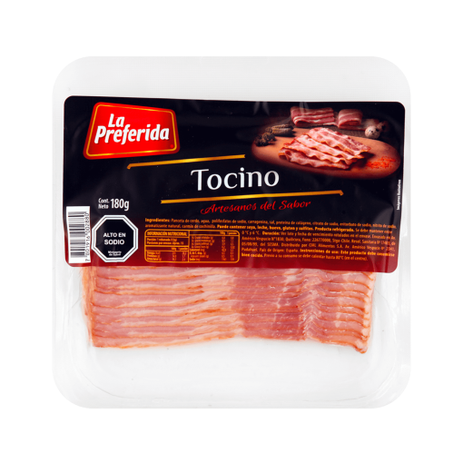 Tocino La Preferida 180 Gr