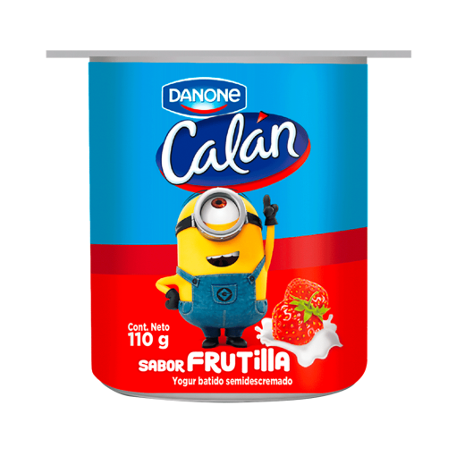 Yoghurt Sabor A Frutilla Calán 110 Gr
